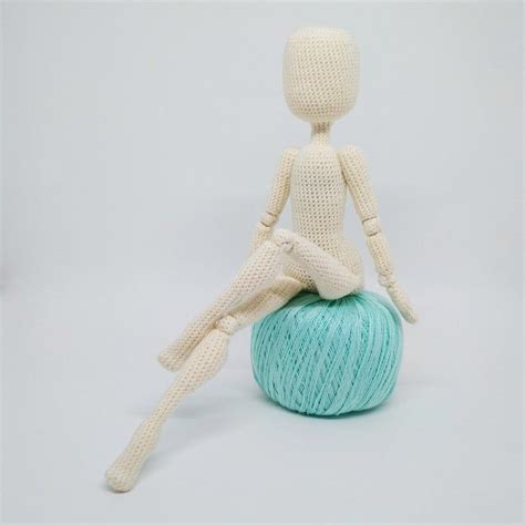 Ball Jointed Amigurumi Doll Body Handmade Interior Doll Tutorial