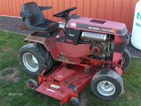 Toro Wheel Horse 520h With 60 Mower Deck And 48 Dozer Blade On Popscreen