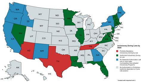 Inclusionary Zoning Laws By State 1 Inclusionary Housing