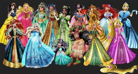 Toutes Les Princesses Fictional Disney Amino