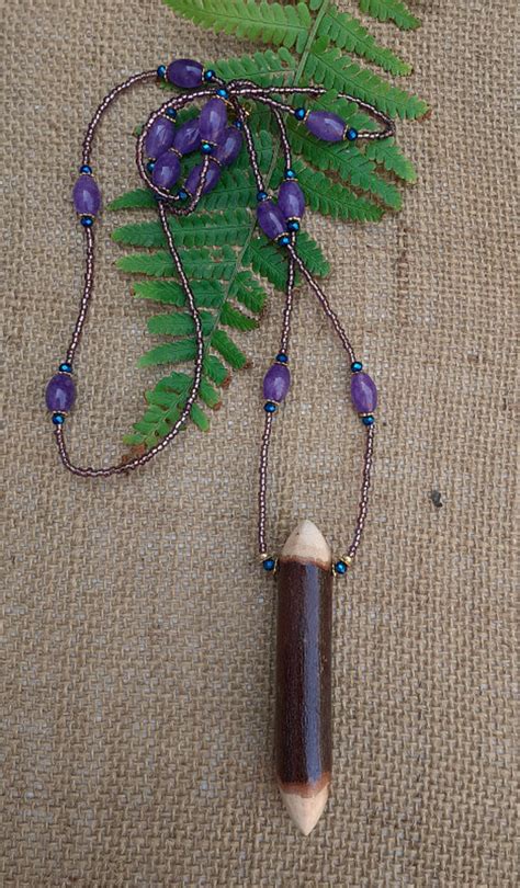 Twilight Willow Root Talismanic Necklace Etsy