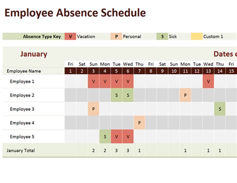 You can take a template and made it according to you. Excel Templates: Leave Record Template