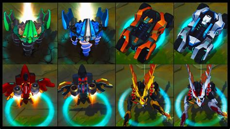 All Mecha Transformers Chroma Skins Recall Animations League Of