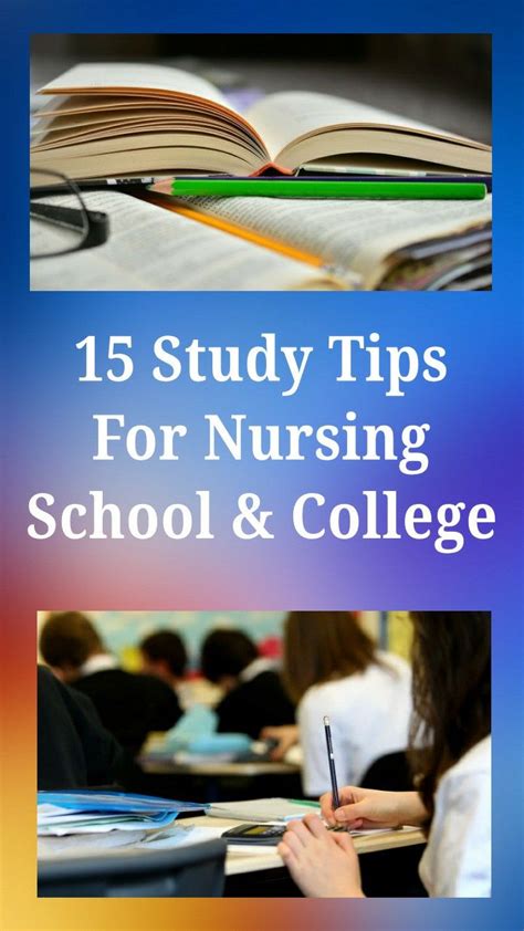 15 Study Tips For Nursing School And College Nursing School Study