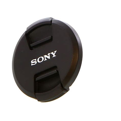 Sony 55mm Front Lens Cap Snap On Black At Keh Camera