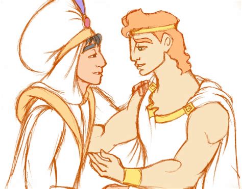 Aladdin And Hercules Disney R Wholesomeyaoi