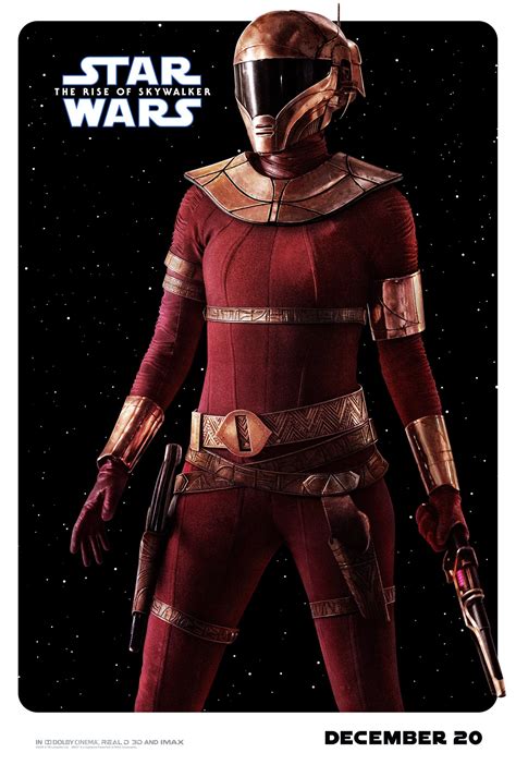 The Rise Of Skywalker Character Poster Zorri Bliss Rstarwars