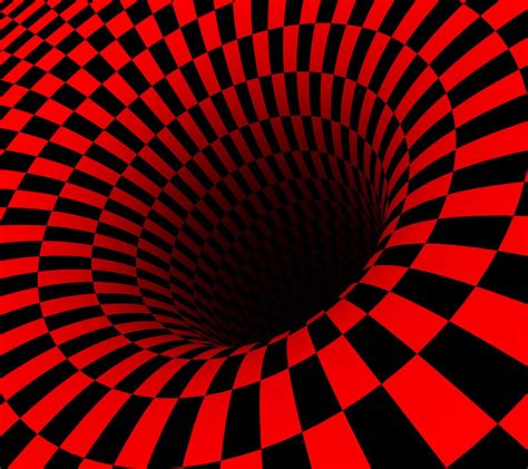 Red Beautiful Optical Illusion Images Illusion Kunst Optical Illusion