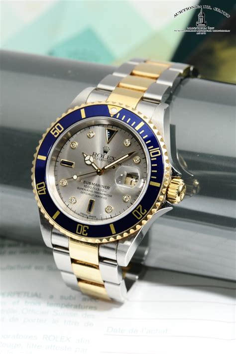 Rolex oyster perpetual cosmograph daytona ice blue dial automatic mens chronograph watch compare with similar items. Rolex "Oyster Perpetual Date Submariner 1000ft/300m Superlat