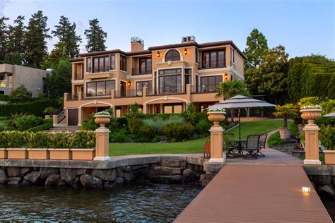 Waterfront Estate In Medina Washington Washington Luxury Homes