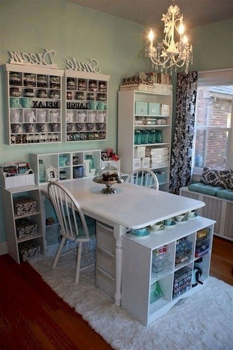 Revealing my new craft room! 48+ Easy DIY First Apartment Storage Ideas on A Budget # ...