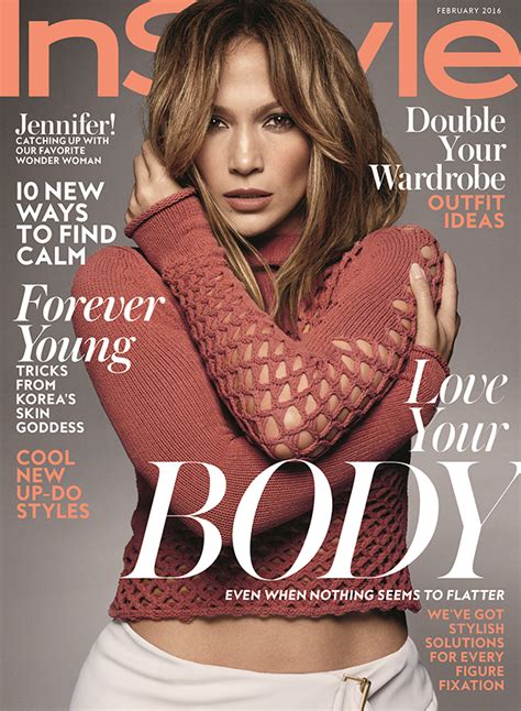 Jennifer Lopez Covers Instyle Talks About Her Twins Being A Working