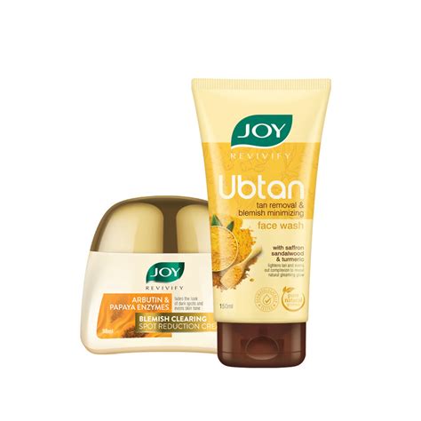 Joy Revivify Ubtan Face Wash Ml Ubtan Face Mask G Combo Pack