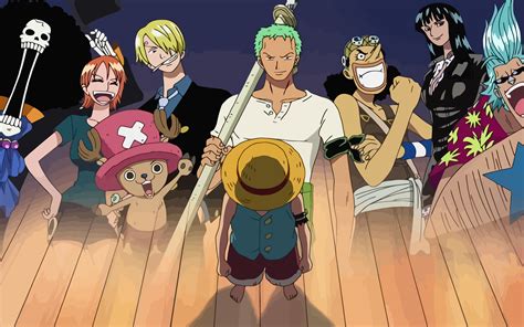 Anime One Piece Fondo De Pantalla Luffy Nakamas Antes De 2 Años One