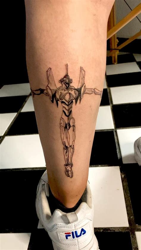 Eva Tattoo Neon Genesis Evangelion Tatuajes Creativos Tatuajes