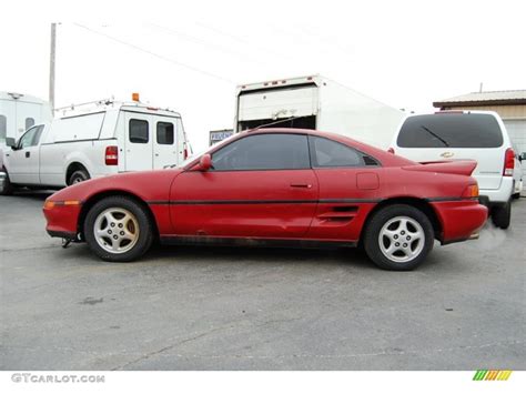1991 Crimson Red Toyota Mr2 Coupe 99201345 Photo 19