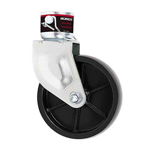 6 Trailer Swirl Jack Caster Wheel 1200lbs Capacity With Pin Base For