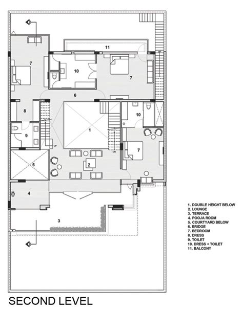 House 2413 By Charged Voids 18 Homedsgn Courtyard House Plans