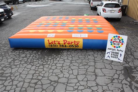 Inflatable Twister Game Lets Party
