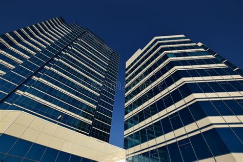 Two Modern Buildings Stock Image Image Of Buildings 53587553