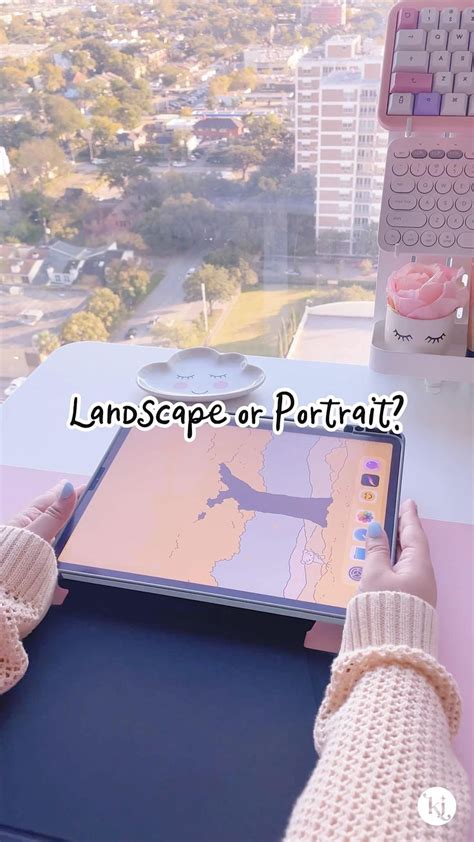 Screen Orientation Landscape Or Portrait Ipad Pro Digital Planner