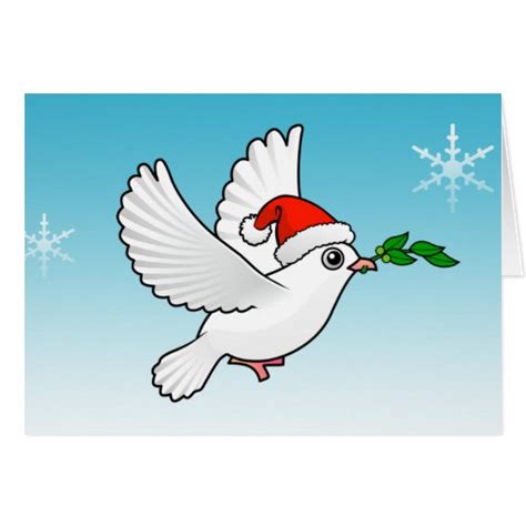 Peace Dove Christmas Card Zazzle
