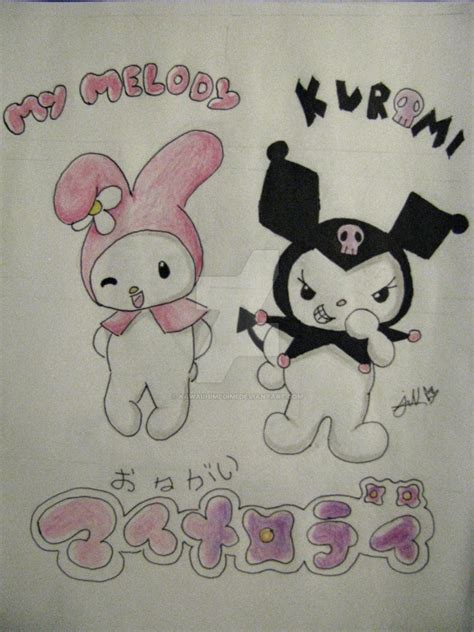 My Melody And Kuromi By Kawaiihimegimi On Deviantart