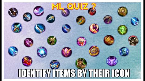 Just like any other creative organization your mobile company name should be creative too. IDENTIFY ITEMS NAME BY THEIR ICONS • MOBILE LEGENDS NEW ...