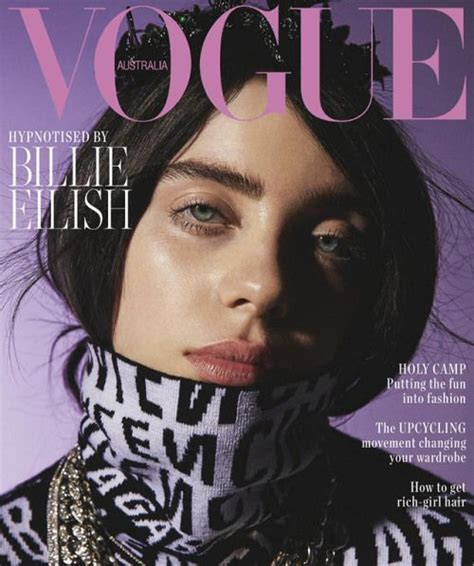 To view this video please enable javascript, and consider. FR Daily News — Billie Eilish pour Vogue Australie Juillet ...