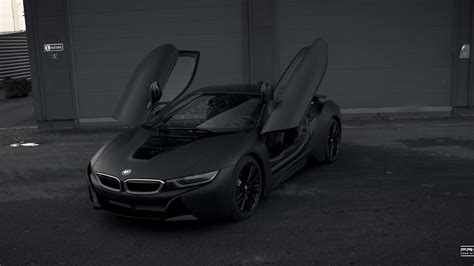 Bmw I8 Mat Black Covering Protecovering 4k Youtube