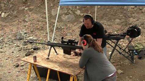 First Time Shooting A Gun Ever Barrett 50 Cal M82 Youtube