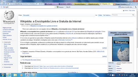 Trocando Idéias Wikipédia A Enciclopédia Livre E Gratuita Da Internet