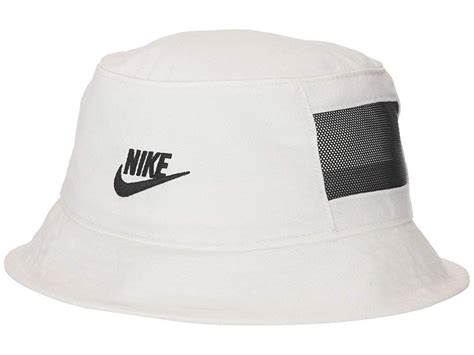 Nike Sportswear Bucket Hat Caps White Vintage Streetwear Streetwear