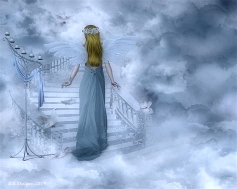 Angel On The Staircase To Heaven