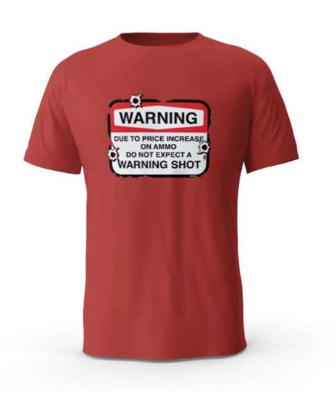 Warning Shot T Shirt Offensive Adult Humor Profanity Etsy