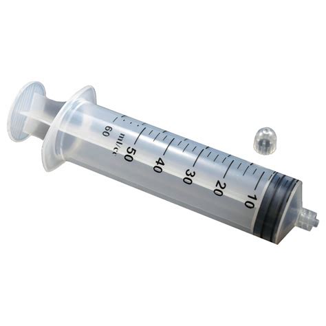 Exelint 60 Ml Capacity Ml Luer Lock Disposable Syringe 803hl0