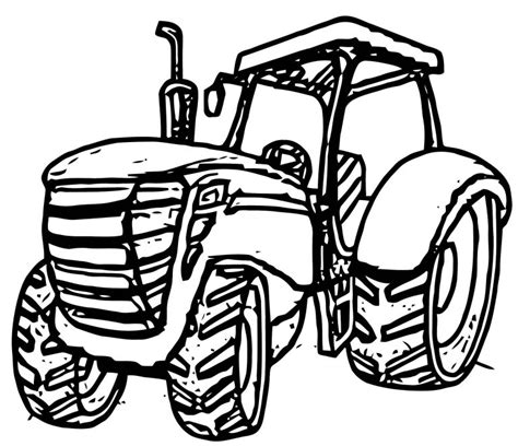 John Johnny Deere Tractor Coloring Page Wecoloringpage 46