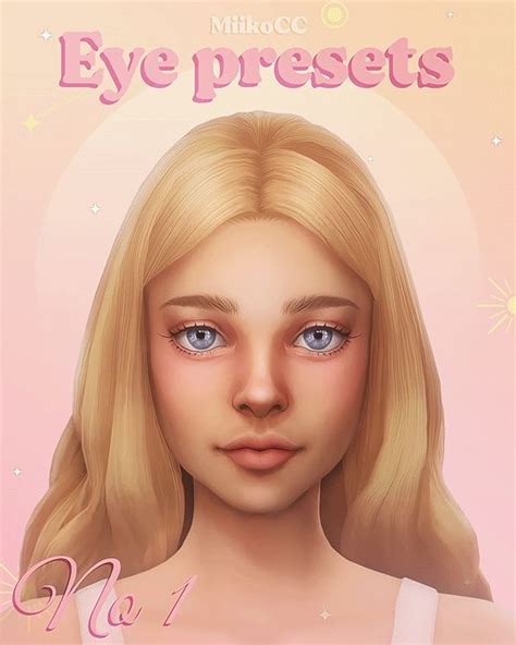 Eye Shape Overlays Miiko On Patreon The Sims 4 Skin Sims 4 Cc Eyes