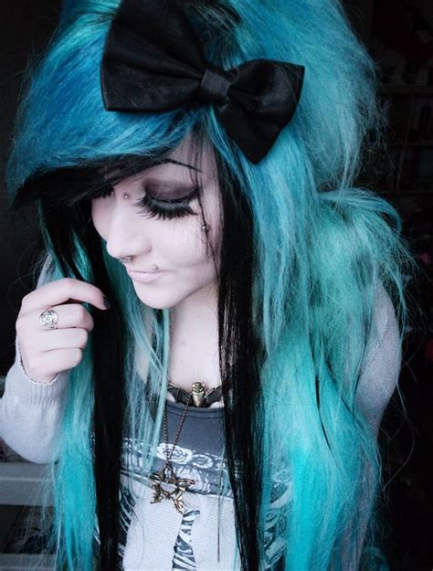 Ice Blue Hair Emo Girl Telegraph