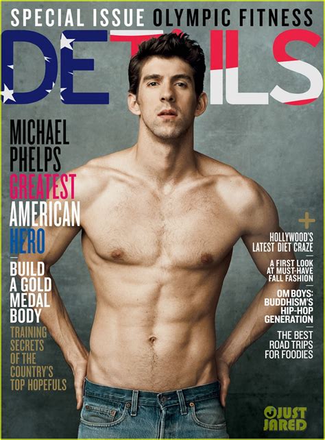 Michael Phelps enseña carne para Details CromosomaX