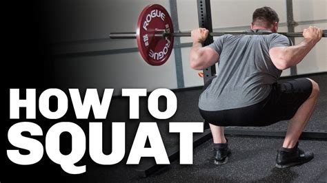 How To Squat With Perfect Form Youtube