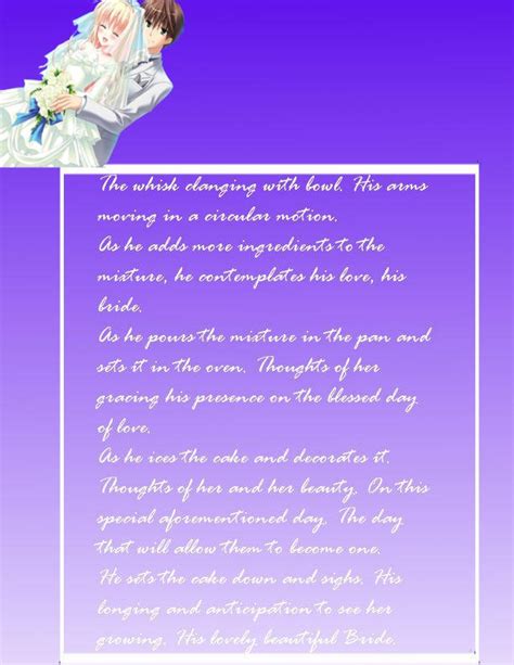Wedding Poem By Koi Wo Eien On Deviantart