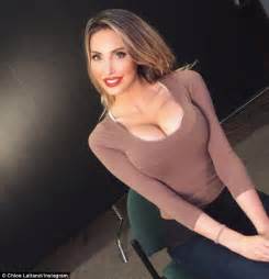 Chloe Lattanzi Puts On A Busty Display In Seductive Selfie Daily Mail Online