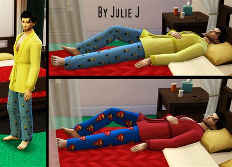 Joliebean Robe Pjs Retextured At Julietoon Julie J Sims 4 Updates