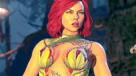 Injustice 2 New Gameplay Poison Ivy Catwoman And Cheetah Trailer 2017