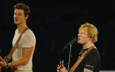 Shawn Mendes Returns To Stage For Surprise Duet With Ed Sheeran After