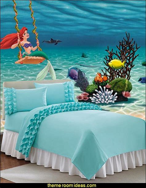 Decorating Theme Bedrooms Maries Manor Little Mermaid Ariel Theme Bedroom Mermaid Decor