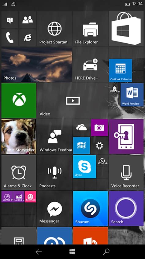 Doing so saves the entire. Windows 10 for phones build 10070 leaked image shows ...