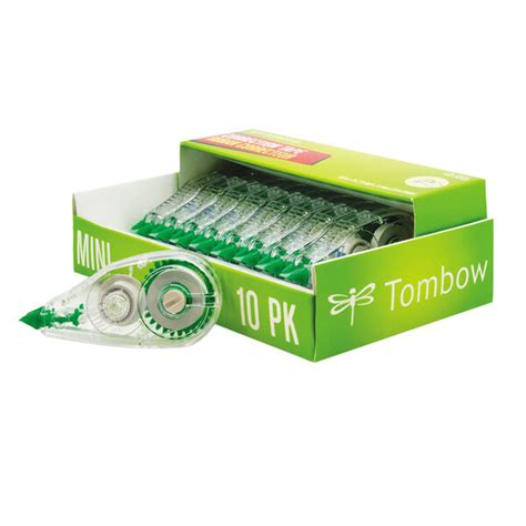 Tombow 68722 Mono 16 X 315 Mini Corrective Tape 10pack