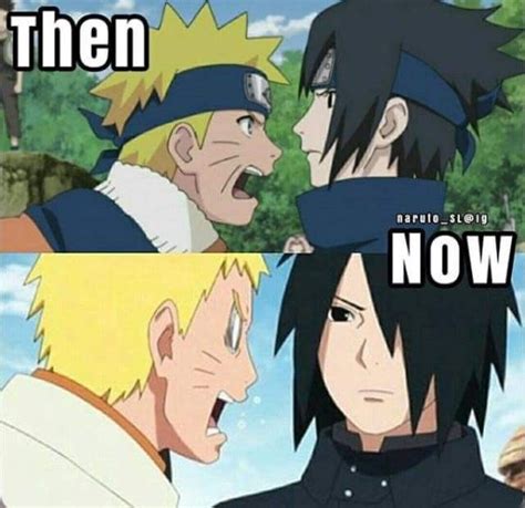Haha Narutos Always Shouting At Sasuke Which Is Very Calm ️ ️ ️